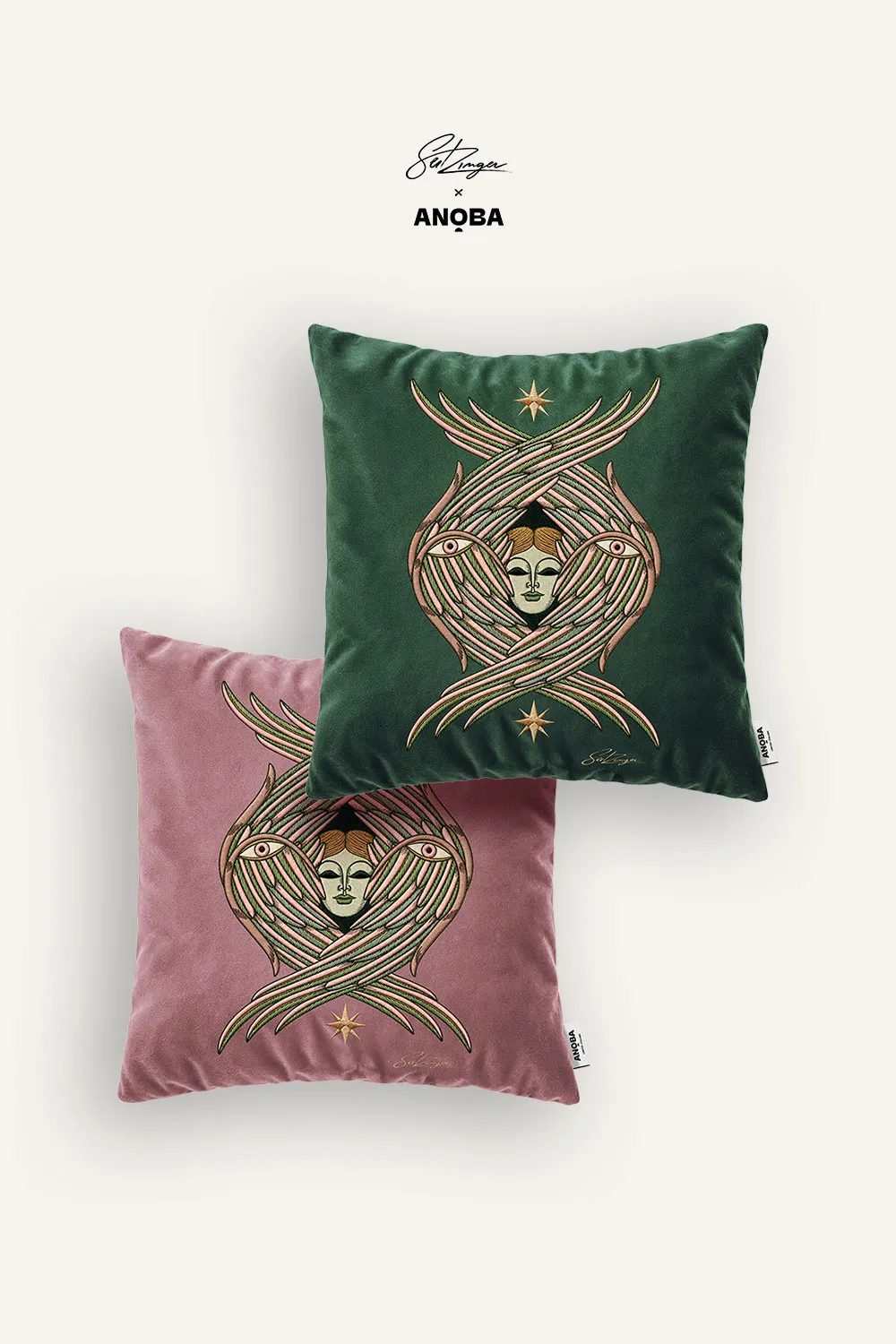 Set 2 cuscini